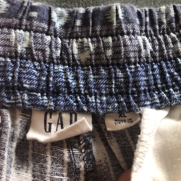 Blue Tribal Print Shorts - Picture 3 of 3